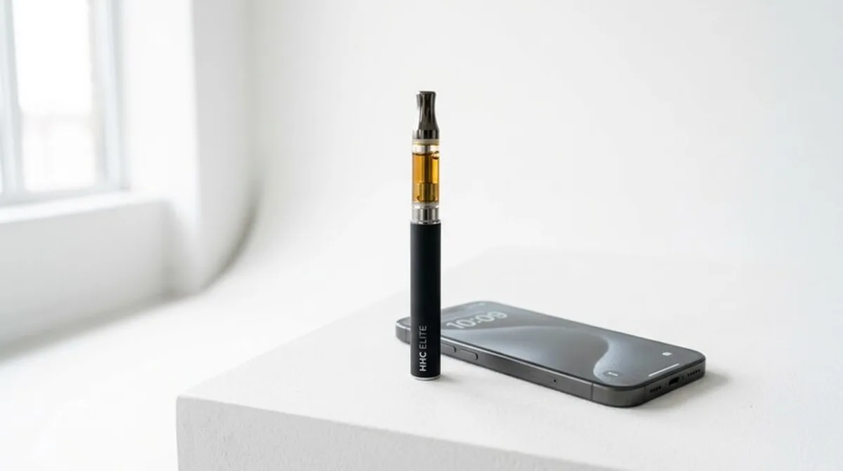 HHC-Vape-Pen — halbsynthetisches Cannabinoid-Produkt