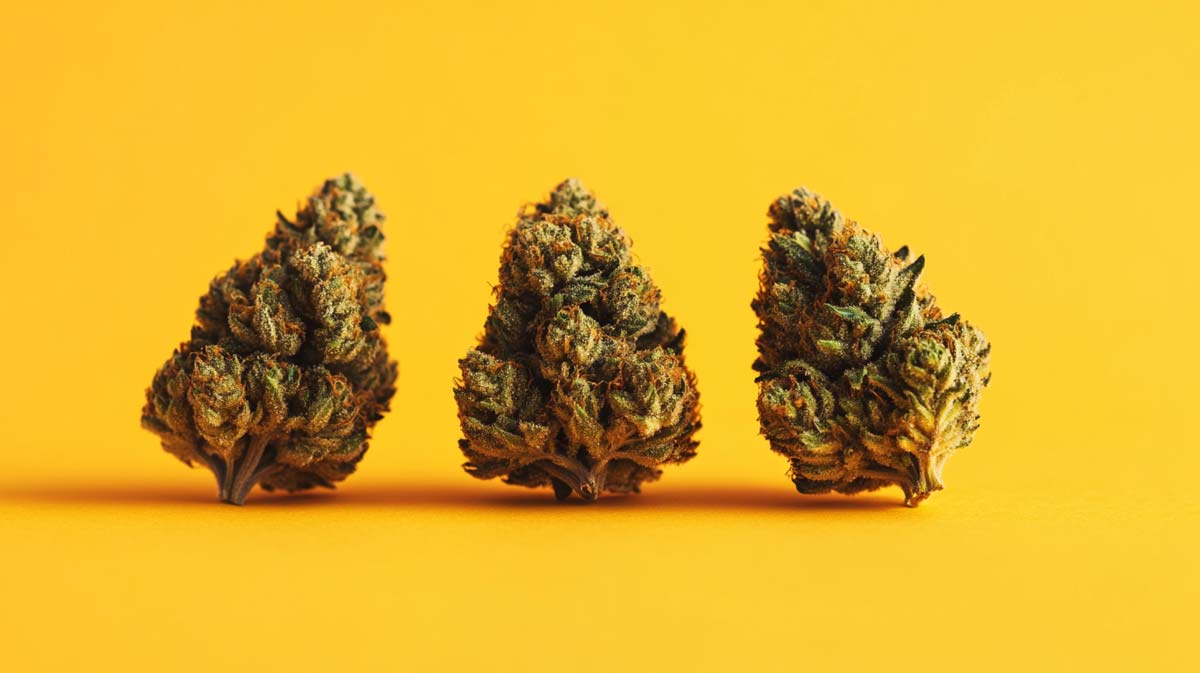 Cannabis Terpen Terpinolen: Blumig, Fruchtig, Leicht Pinienartig, Frisch-Kräuterig